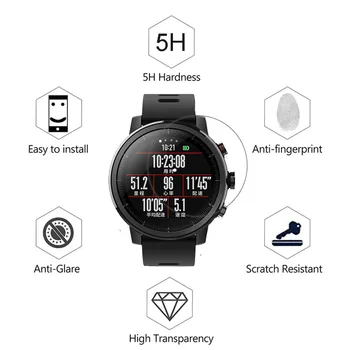Pentru Xiaomi Huami Amazfit Stratos Pasul 2 2s Smart Watch Film Full Acoperire Soft TPU Screen Protector LCD de Pază Scutul