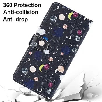 Piele Flip Caz de Telefon Pentru Samsung Galaxy A72 A71 A50 A70S A70E A8 Plus A5 A7 2018 A530 A750 A730 A710 Suport Portofel Book Cover