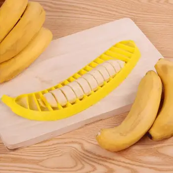 Plastic Banana Tăietor Cutter Legume Fructe Instrumente Salata Filtru De Instrumente De Gătit Practica Slicer Cutterl Gadget-Uri De Bucătărie Accesorii