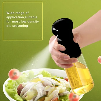 Portabil Ulei Spray Sticla Bucatarie Condimente Sticla Mână Presiunea de Pulverizare Poate 210ml de Gătit GRĂTAR Consumabile