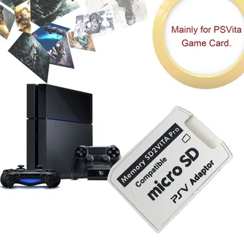 Profesionale de Dimensiuni Mici Versiunea 5.0 SD2VITA Adaptor Pentru PS Vita de Memorie TF Card pentru PSVita Joc Card1000/2000 PSV Adaptor