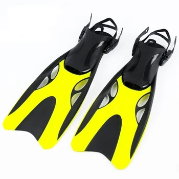 Profesionist de Scufundări Aripioare adult Reglabil pantofi de Înot Silicon lung Submersibile Snorkeling Picior monofin Scufundări Inotatoare