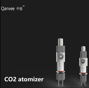 Qanvee atomizor nou sistem de design de accesoriu poate fi înlocuit de co2 difuzor CO2, Pulverizator Sistem Difuzor Reactor