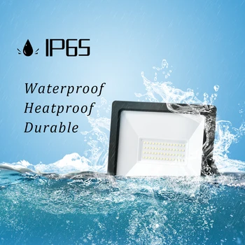 Reflector,Proiector LED 50W Dovada de Praf IP65 rezistent la apă în aer liber putere 220-240V Lumen Mare pentru Grădină, Curte, Stradă