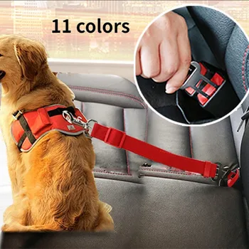 Reglabil Câini Mașină Centura de siguranță a Scaunului Ham Catelusul Pisici Mașina de Siguranță Centura de siguranță Conduce Coarda de Tracțiune Animale de companie Consumabile accesorii câine guler de câine