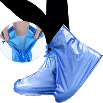 Rezistent la apa Pantof Acoperi Material Silicon Unisex Pantofi de Protecție Cizme de Ploaie Interioară în aer liber Zile Ploioase Praf-dovada