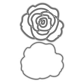 Rose Flori de Plante 2020 ziua Recunostintei Nouă Tăiere a Metalelor, Matrițe, pentru DIY Scrapbooking și Carte de a Face Decor de Relief Nu sunt Timbre