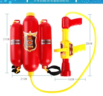 Rucsac Pompier, Hidrant de Apa Pistol de Jucărie Pulverizator pentru copii Copii de Vară Jucărie Piscină Pistol cu Apă Favoruri de Partid Picătură de Transport maritim