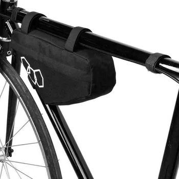 Sac De Biciclete Cadru Frontal Montat Triunghiular Husă Impermeabilă Cu Fermoar Închidere Coș De Biciclete Accesoriu T