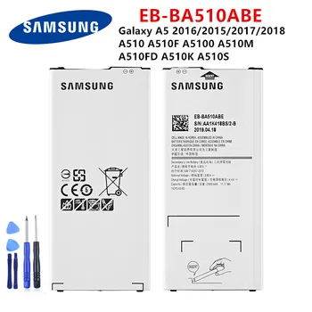 SAMSUNG Orginal EB-BA510ABE 2900mAh Baterie Pentru Samsung Galaxy A5 2016//2017/2018 A510 A510F A5100 A510M A510K A510S +Instrumente