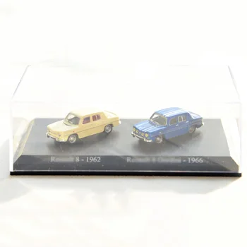 Scara 1/87 aliaj static model de masina ~ 1962 + 1966 cu display cutie de metal turnat sub presiune model de vehicul adult colecție cadou jucărie pentru copii show