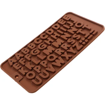 Scrisoare de Silicon Mucegai Ciocolata Cookie-uri Ușor de curățat Bakeware Instrumente DIY Fondante Mucegai Tort de Decorare