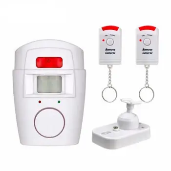 Sensibil senzor de mișcare fără fir de securitate de alarmă detector de interior și exterior, sistem de alarma, casa de garaj cu telecomanda