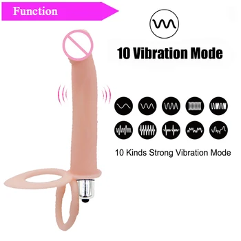Silicon Vibratii Inel Penis Vibrator Sex Jucarii Cupluri Ejaculare Întârziată Cockring Adult Vagin Stimulator Clitoris Masaj