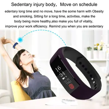 Smart Ceasuri Sport Barbati Femei W808S Brățară Inteligent Pedometru, monitorizare Somn Monitor de Ritm Cardiac Memento Sedentar Apă Potabilă