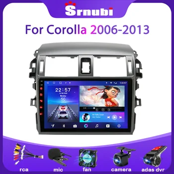 Srnubi Android 10 Radio Auto Player Multimedia pentru Toyota Corolla E140/150 2007 2008 2009 2010 2011 2012 2013 2 Din DVD