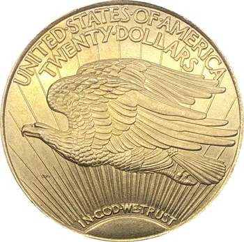 Statele Unite Ale Americii Libertate 1911 Douăzeci De 20 De Dolari Saint Gaudens Double Eagle Cu Motto-Ul În Dumnezeu Avem Încredere În Aur Copia Fisei