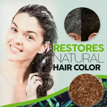 Săpun de Păr Întunecare Sampon Bar - Naturale, Organice Colorant Alb de Reparații de Tratament de Culoare Gri Balsam de Păr Bambus Moistu T3U0