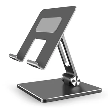 Tableta Stand din Aluminiu, Reglabil Suport Birou Pliabil Suport Dock Pentru iPad Pro 12.9 11 10.2 Aer Mini 2020 Samsung, Xiaomi, Huawei