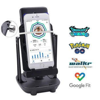 Telefon de Mers pe jos Leagăn Agitator Stand Mobil Titularul Pedometru Perie pas cu pas pentru Pokemon Go Telefon Wiggler contor pentru iphone