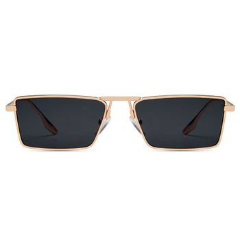 Trendy Îngust Cadru ochelari de Soare pentru Femei Clasic Retro ochelari de Soare 2021 Pătrat din Metal de Lux Ochelari de Soare Pentru Barbati Dreptunghi Ochelari