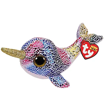 Ty Animal Umplute, Jucării De Pluș Tropicale Pește Delfin, Broasca Testoasa Platypus Sigiliu Ochii Mari Moale Kawaii Plushes Jucării Fata Cadou