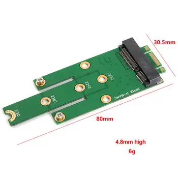 Unitati solid state M. 2 B + M Pentru a MSATA Mini PCI-E PCI-Express SATA 3.0 SSD de sex Masculin Convertor Adaptor de Card Pentru 2242/2260/2280 M2 unitati solid state SSD