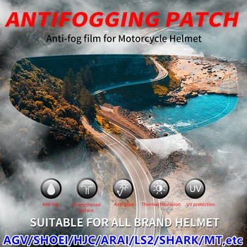 Universal Casca Motocicleta Anti Ceață Filme Clare Casca Viziere de Film pentru AGV SHOEI HJC ARAI MT Casco Moto Accesorii