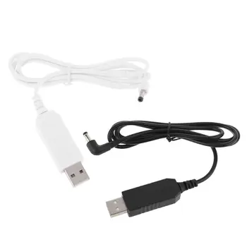 Universal de 90 de Grade USB 5V la 12V 4.0x1.7 mm Cablul de Alimentare pentru Tmall Inteligent Bluetooth Speaker Echo Dot 3-lea Router Benzi cu LED-uri 1