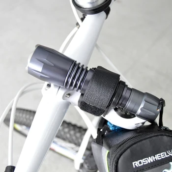 Universal pentru Biciclete Lanterna Suport de Montare Multi-Scop Bicicleta Curea Bandă Cârlig & Bucla de Suport Curea pentru Vânătoare, Drumeții, Ciclism
