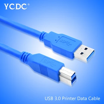 USB 3.0 Tip a, tată, De Tip B de sex Masculin Sincronizare de Date Cablu de Cablu de Imprimantă 0.3/0.5/1/1.8/3/5m Pentru HP IOGEAR Lexmark, Samsung, Toshiba
