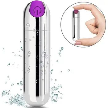 USB de Reincarcare Puternic Adult Sex Toys Produs de Glont Vibrator cu 10 viteze Vibratoare Formă de Mini rezistent la apa G-spot Masaj Stimulator
