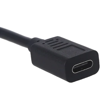 USB de Tip C Cablu de Extensie USB de C Extender Cablu, Unghi de 180 de Grade în Formă de U USB 3.1 Tip C de sex Masculin la Feminin Cablu pentru Tableta