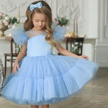 Vara Fetita Printesa Rochie De Dantelă Tul Nunta Petrecere Rochie Tutu Concurs Pentru Copii Haine Pentru Copii Costume De 8 10 Ani