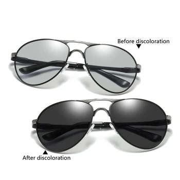 VCKA 2021classic Decolorarea ochelari de soare Moda Barbati Polarizat Ochelari de Brand Pilot Ochelari de lentes de sol de Conducere Ochelari Oculos