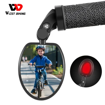 VEST BIKING Oglindă de Bicicletă 360 de Rotație Reglabil HD cu Unghi Larg de Ciclism MTB Drum Ghidon, Oglinzi Retrovizoare Accesorii pentru Biciclete