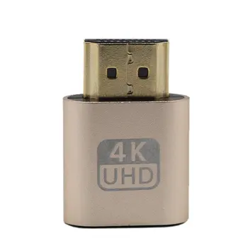 VGA HDMI Dummy Plug de Afișare Virtuală Emulator Adaptor DDC Edid Suport 1920x1080P Pentru placa Video Minerit BTC Miner