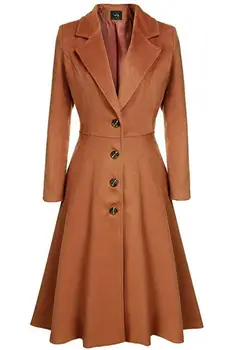 Vintage Trenci Haine Femei Toamna Iarna Canadiană Birou Elegant Lady Moda Anglia Stil Paltoane Casual Haină Lungă