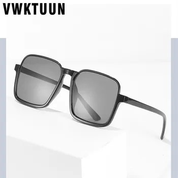 VWKTUUN Overszied ochelari de Soare Femei Colorate Lentile de Ochelari Femei UV400 Conducere Driver Nuante Mare Pătrat Ochelari Rame