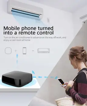 WiFi Controler de la Distanță IR Tuya Telecomanda cu Infraroșu de Viață Inteligentă APP DIY de Învățare Aer Conditionat TV Pentru Alexa de Start Google