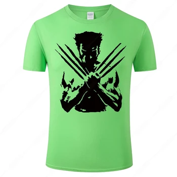 X-Men Wolverine T Cămașă Bărbați Femei T-Shirt De Vară 2021 Lupta Streetwear Tricou Bumbac Maneca Scurta, Imprimare Tricou Homme J43