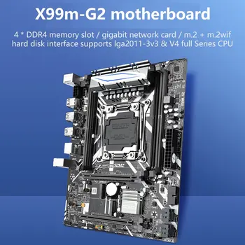 X99M-G2 Placa de baza pentru E5 2620V3 Procesor Suport PCIE 16X USB 3.0 SATA Si Memorie DDR4