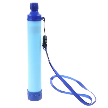 În aer liber, viața sălbatică de urgență directe apă potabilă de filtrare instrument de Dezinfectare individuale purificator de apa filtru Portabil de paie