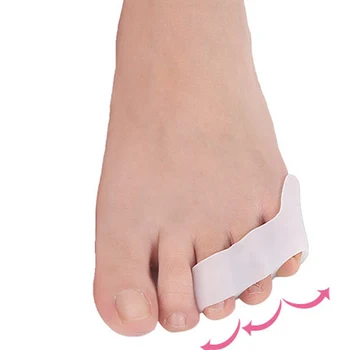 1-4Pair Silicon Gel Degetul mare Corector de Inflamație la picior Deget de la picior Protector Separator de Hallux Valgus Degetul Îndreptat Picior de Îngrijire Relief Tampoane