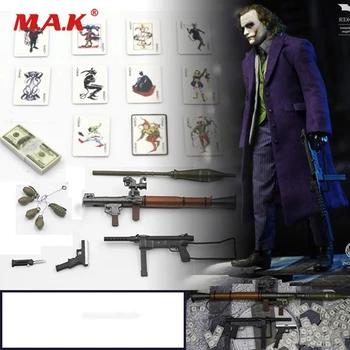 1/6 Scară Joker Clovn Accesorii Geanta Arma Cuțit de Grenade Poker Modelul de 12 inci Figura de Acțiune Scene Accesoriu Fierbinte de Vânzare