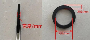 1 buc inel de cauciuc inactiv anvelope volan pentru casetofon audio player casetofon interior diametru de 10,5-13 mm