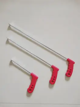 1 Bucată Roșu sau Negru mâner PDR Cârlig Instrumente Împinge Tije Dent Instrumente de Ștergere de Paintless Dent de Reparare Instrumente de Auto-Corpul, instrumentul de Reparare