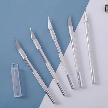 1 Set Cutit Cu Lame, DIY Cuțit Photo Paper Cutter Pen Cuțite Papetarie Instrumente de Școală de Artă Gravură Cutter