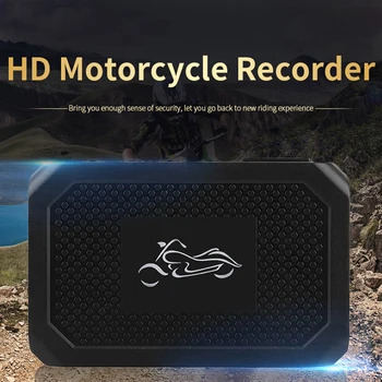 1080P HD Motocicleta Camera DVR Sistem Dual Channel Înregistrare în Buclă Dash Cam Dublu Obiectiv Fata-Spate, Record de Conducere Viziune de Noapte