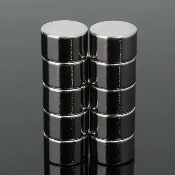 10buc 8x5mm N52 Super tare Disc Rotund Blocuri de pământuri Rare Magneți din Neodim Frigider Meserii Pentru Câmp Acustic Electronice